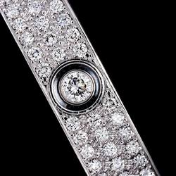 Cartier Love Bracelet #16 Pavé Diamond K18 WG 750