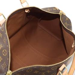 Louis Vuitton Monogram Keepall 45 Boston Bag Brown M41428