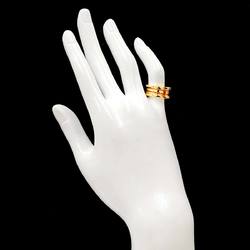 BVLGARI B-ZERO1 3-Band #51 Ring, K18 YG Yellow Gold 750, Ring