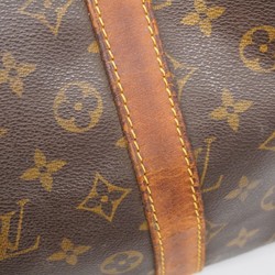 Louis Vuitton Boston Bag Monogram Keepall Bandouliere 55 M41414 Brown Men's Women's