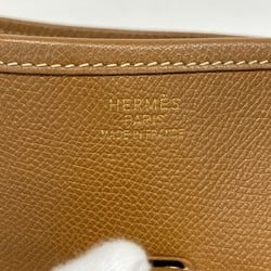 Hermes Shoulder Bag Evelyn 1PM Cushvel Gold E Stamp Ladies