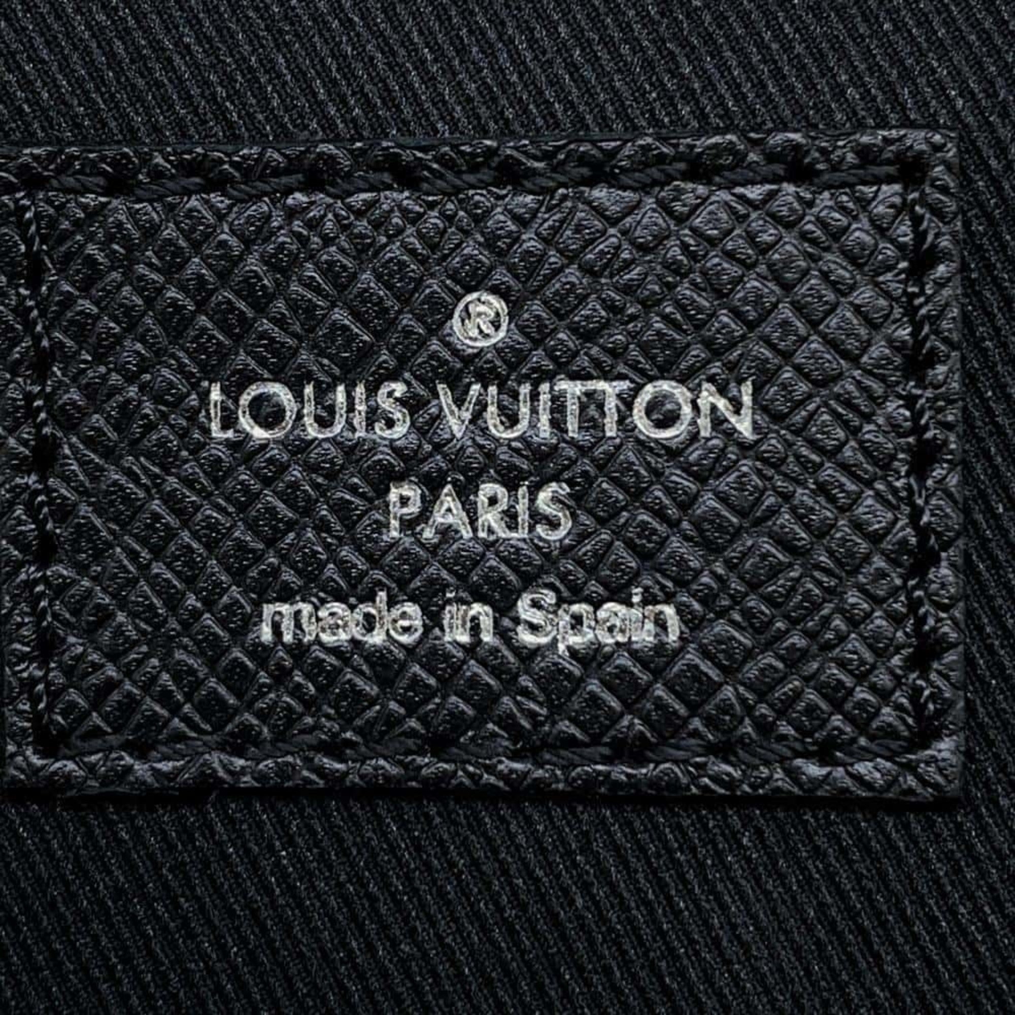 Louis Vuitton Body Bag Monogram Eclipse Taiga Outdoor Sling M30741 Men's Black