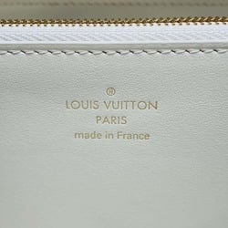 Louis Vuitton Long Wallet Monogram Flower Portefeuille Capucines Lamb Leather M11417 LOUIS VUITTON White