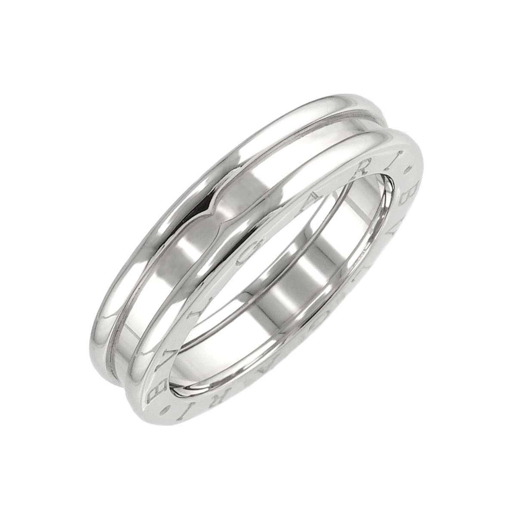 BVLGARI B-ZERO1 1 Band #51 Ring K18 WG White Gold 750