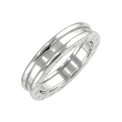 BVLGARI B-ZERO1 1 Band #51 Ring K18 WG White Gold 750