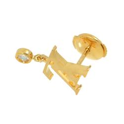 Louis Vuitton Idylle Blossom Diamond Earrings K18 YG Yellow Gold 750 One Ear Only Pierced