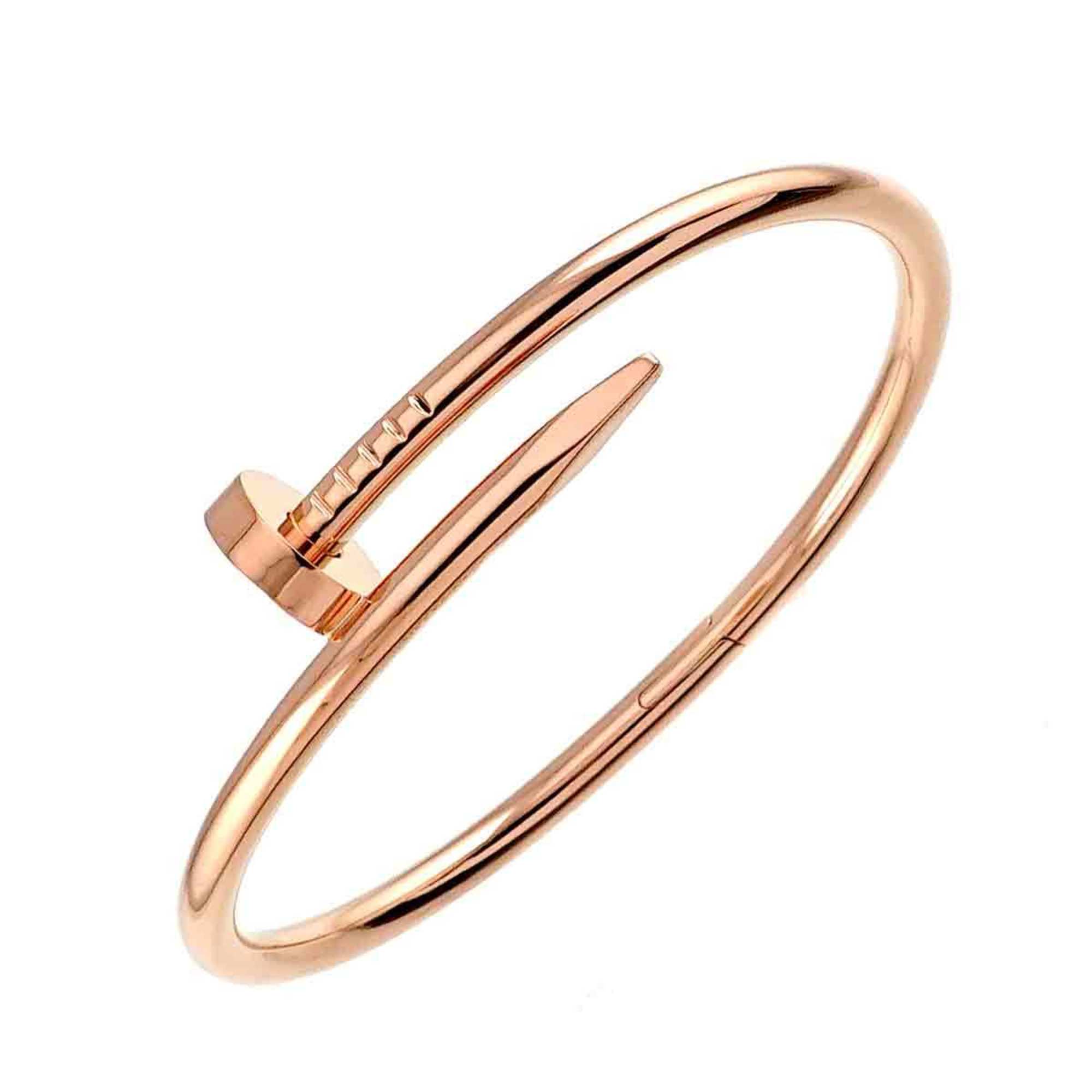 Cartier Juste Un Clou #16 Bracelet K18 PG Pink Gold 750