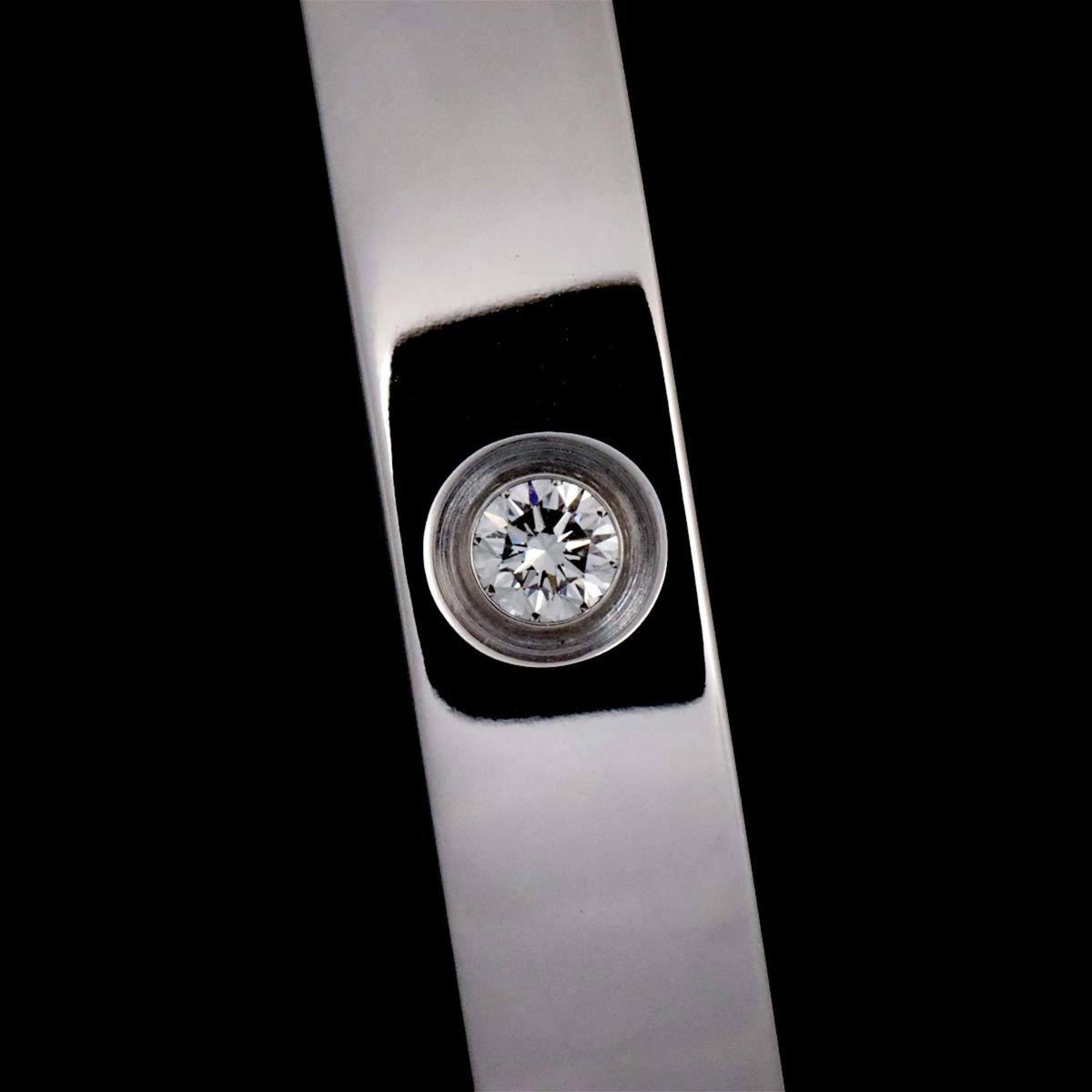 Cartier Love Bracelet Full Diamond #16 K18 WG White Gold 750 Bangle