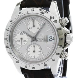 Polished TUDOR Chrono Time Prince Date Steel Mens Watch 79280P BF576489