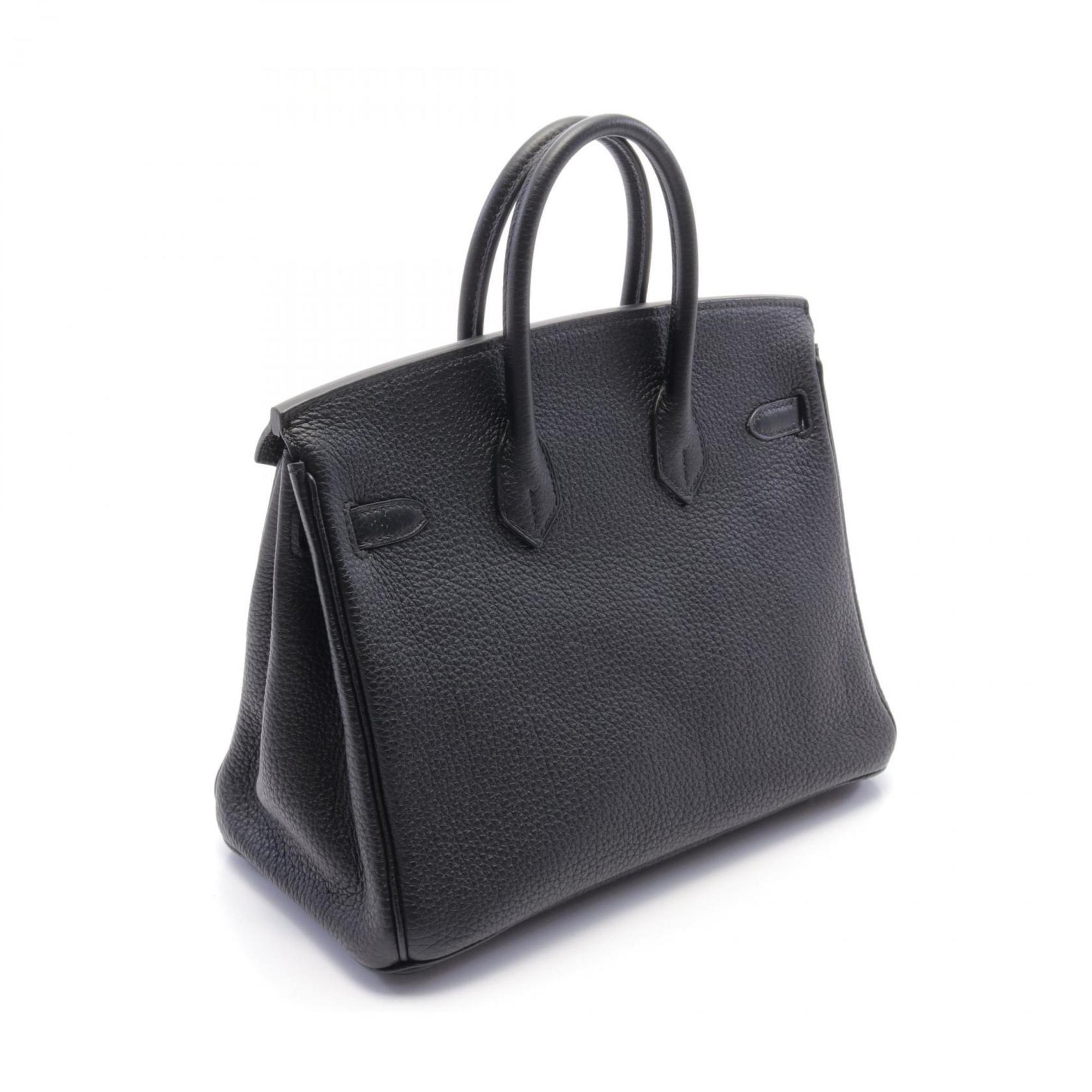 Hermes HERMES Birkin 25 Handbag Bag Togo Women's Black