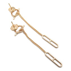 Hermes HERMES Echappé Earrings K18PG (Pink Gold) Women's Gold