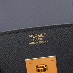 Hermes HERMES Birkin 30 Handbag Bag Epsom Leather Women's Navy