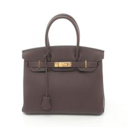 Hermes HERMES Birkin 30 Handbag Bag Togo Women's Brown 030520CC