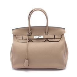 Hermes HERMES Birkin 35 Handbag Bag Togo Women's Beige