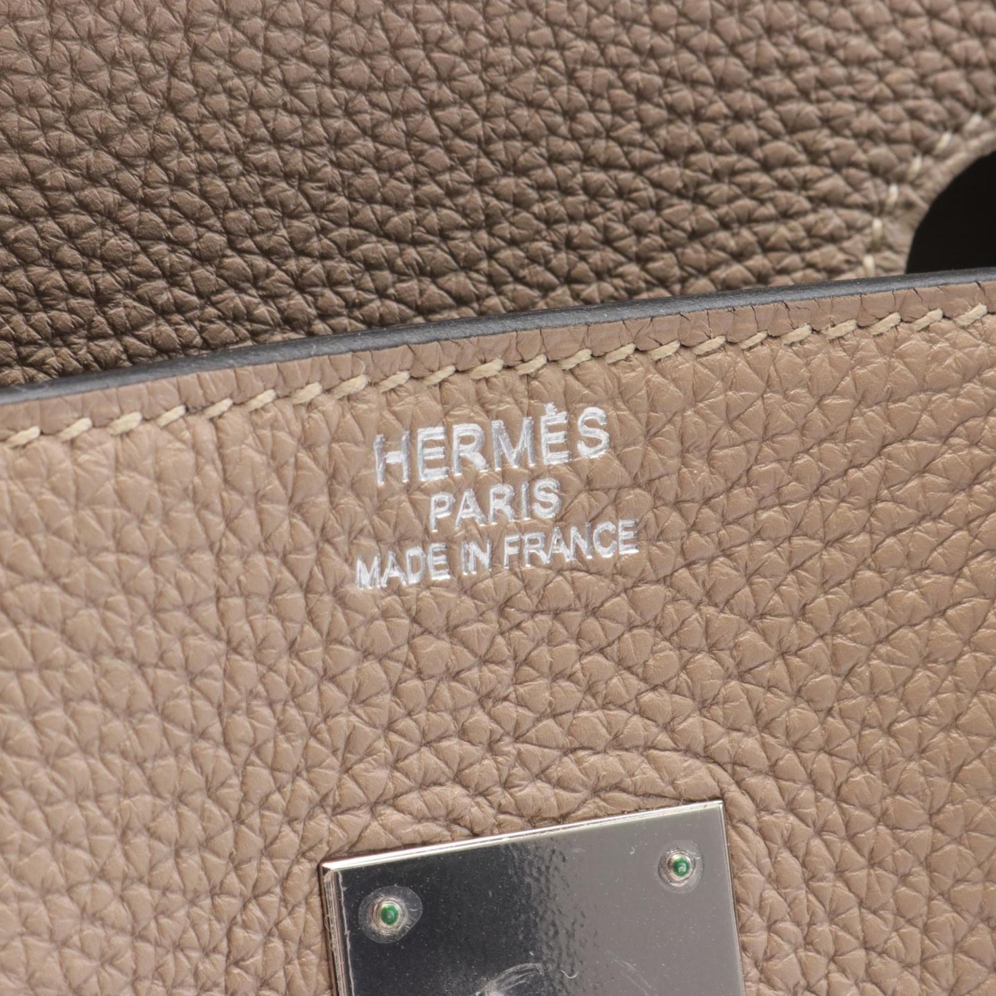 Hermes HERMES Birkin 35 Handbag Bag Togo Women's Beige