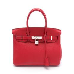 Hermes HERMES Birkin 30 Verso Handbag Bag Togo Ladies Red