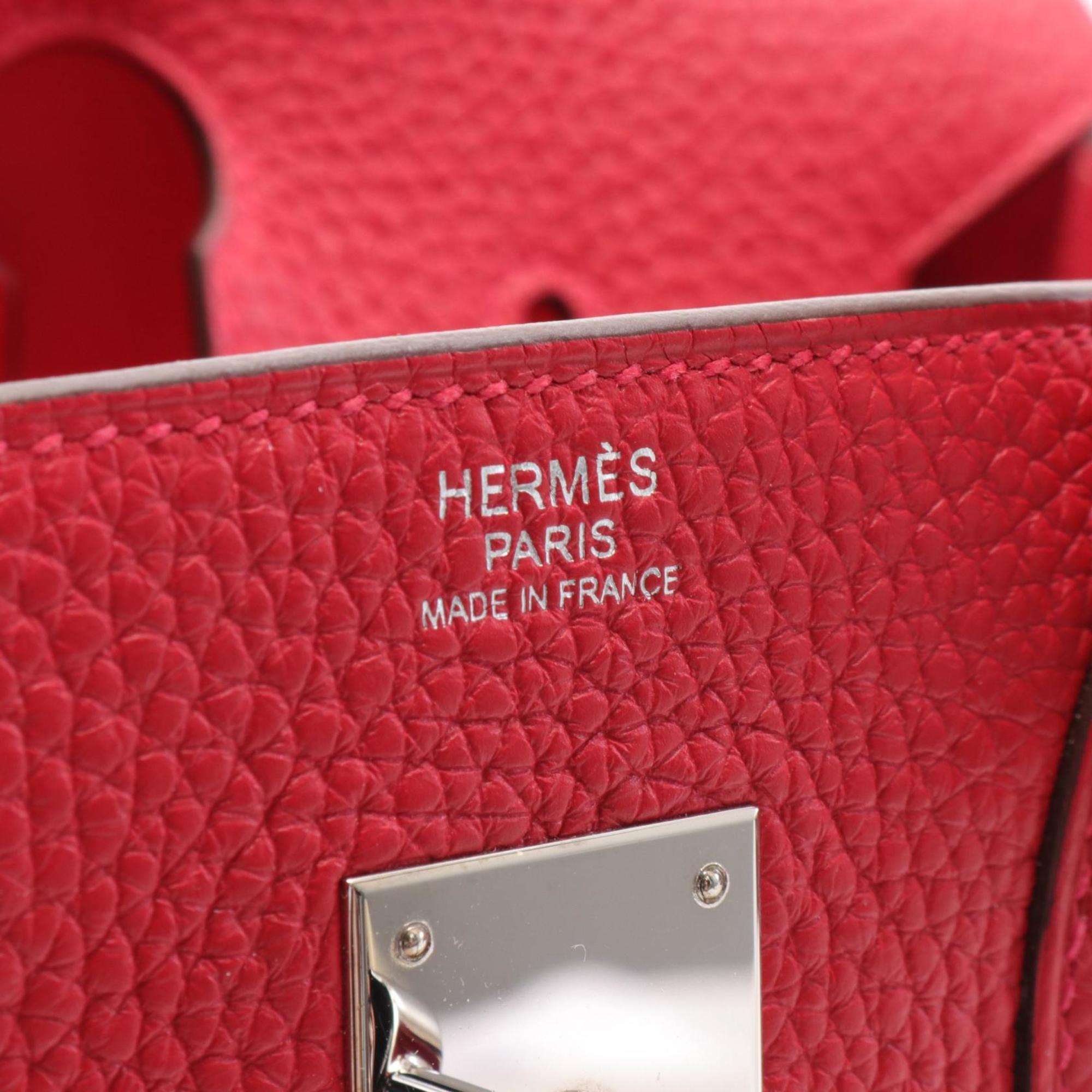 Hermes HERMES Birkin 30 Verso Handbag Bag Togo Ladies Red