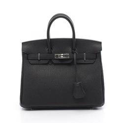 Hermes HERMES Birkin 25 Handbag Bag Togo Women's Black 049362CK