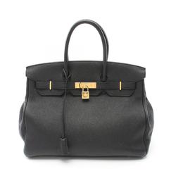 Hermes HERMES Birkin 35 Handbag Bag Togo Women's Black