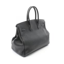 Hermes HERMES Birkin 35 Handbag Bag Togo Women's Black