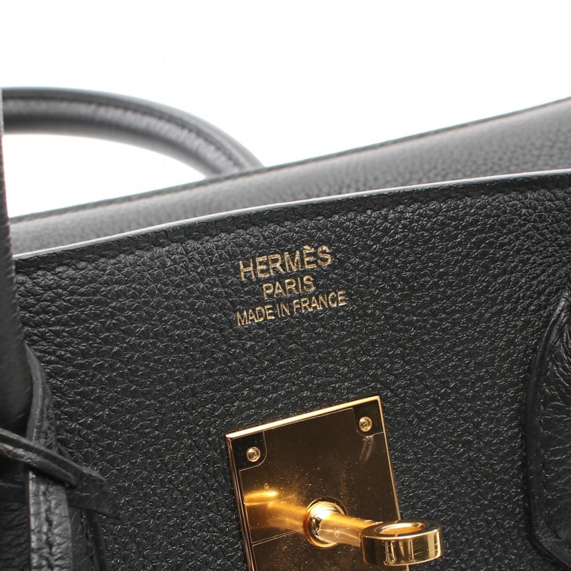 Hermes HERMES Birkin 35 Handbag Bag Togo Women's Black