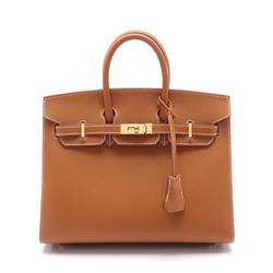 Hermes HERMES Birkin Serie 25 Handbag Bag Epsom Leather Women's Brown CT693