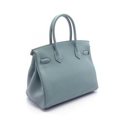 Hermes HERMES Birkin 30 Handbag Bag Togo Women's Blue