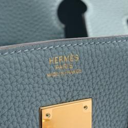 Hermes HERMES Birkin 30 Handbag Bag Togo Women's Blue