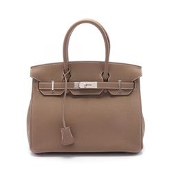 Hermes HERMES Birkin 30 Handbag Bag Togo Women's Brown