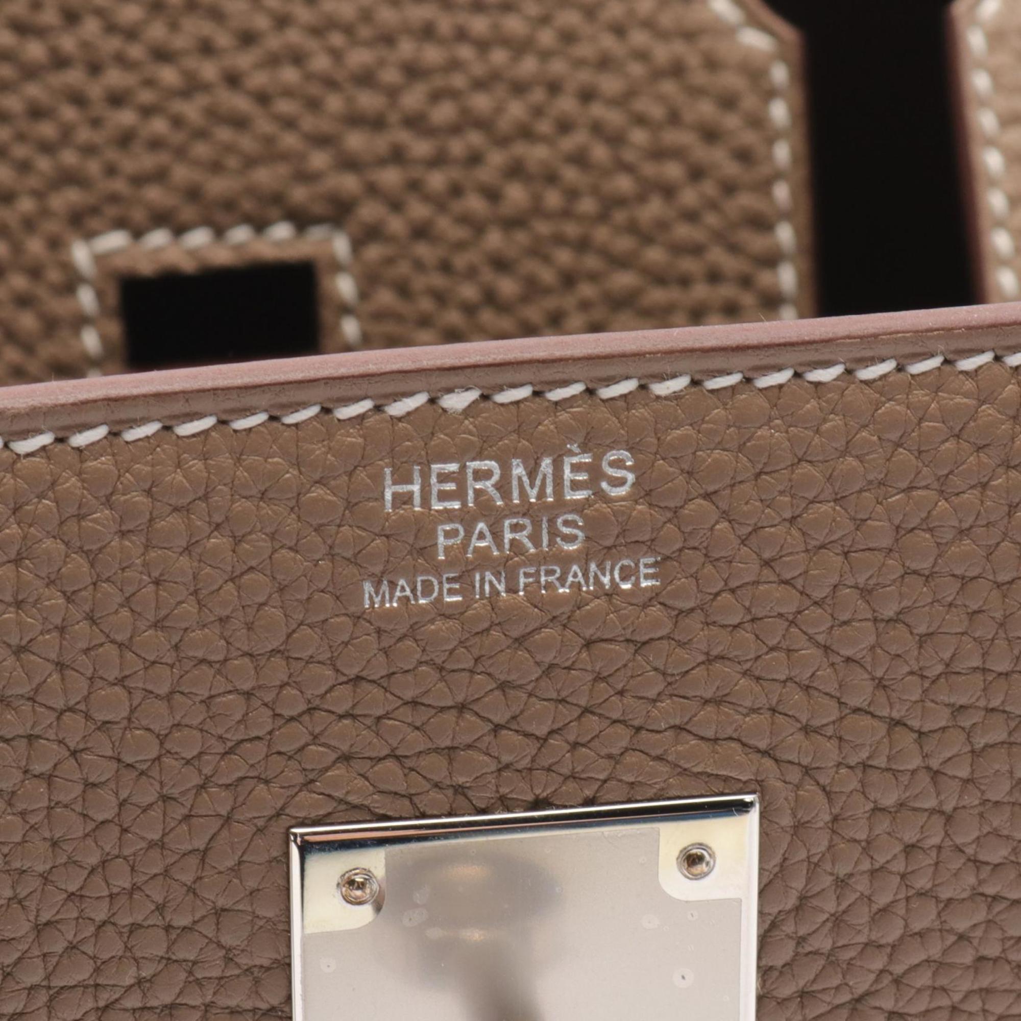 Hermes HERMES Birkin 30 Handbag Bag Togo Women's Brown