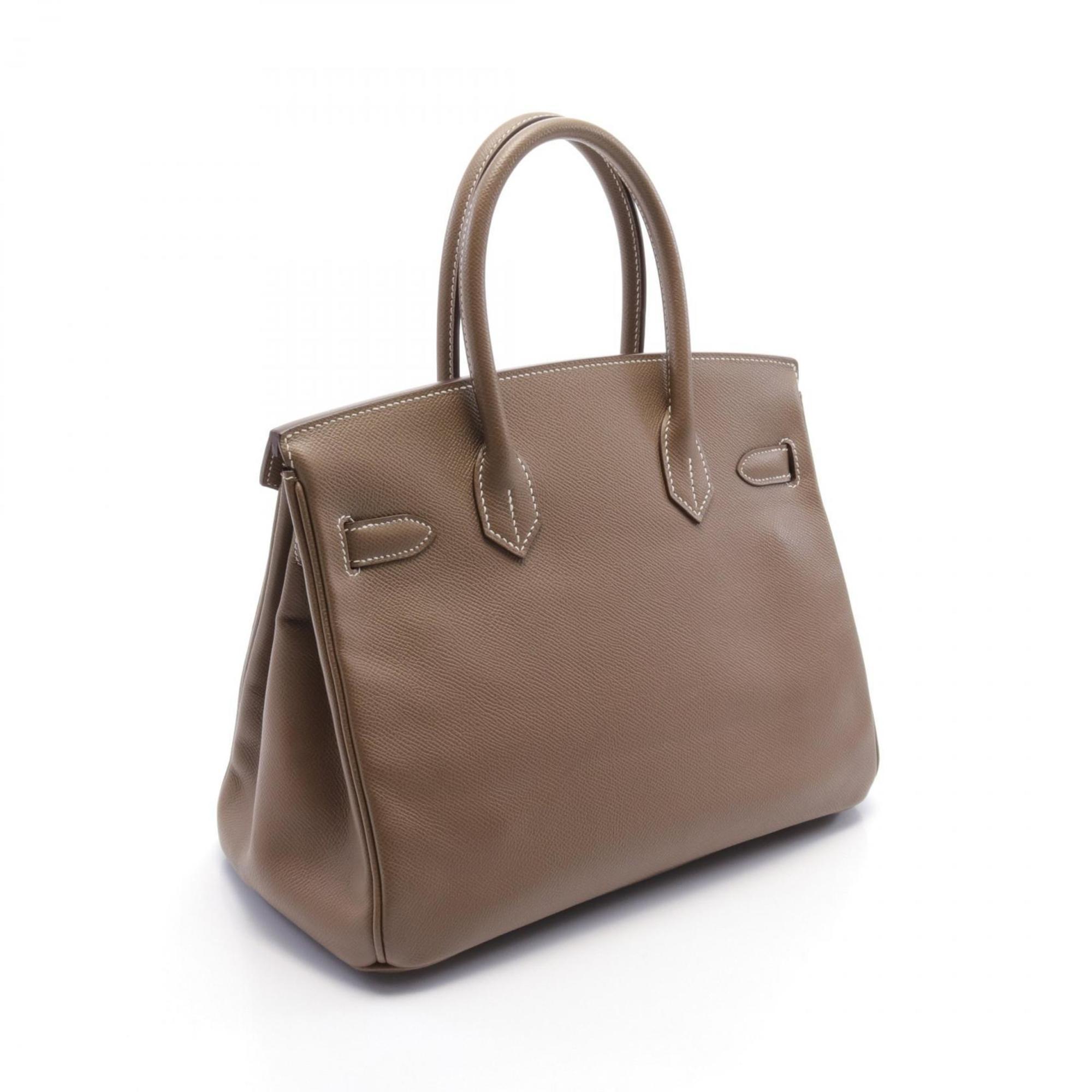 Hermes HERMES Birkin 30 Handbag Bag Epsom Leather Women's Brown