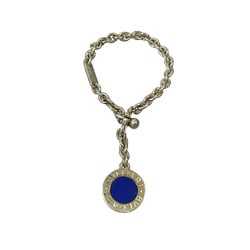 BVLGARI Bulgari Silver 925 Bracelet Lapis Lazuli Men's Women's