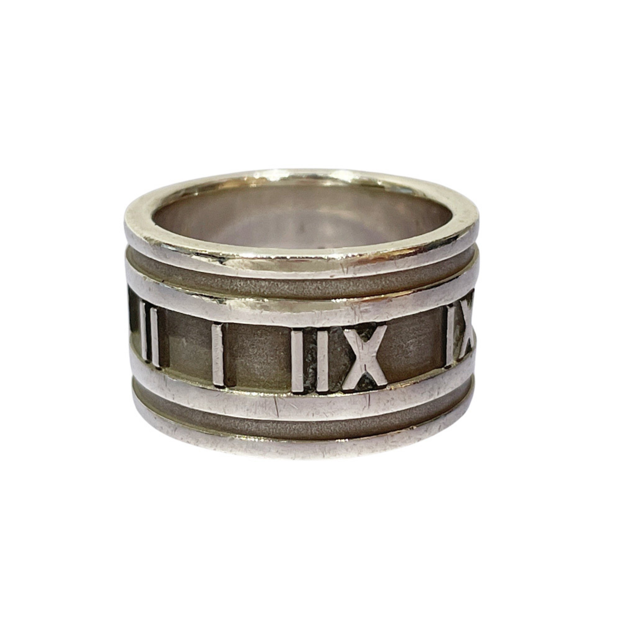 TIFFANY&Co. Tiffany Silver 925 Ring Atlas Men's