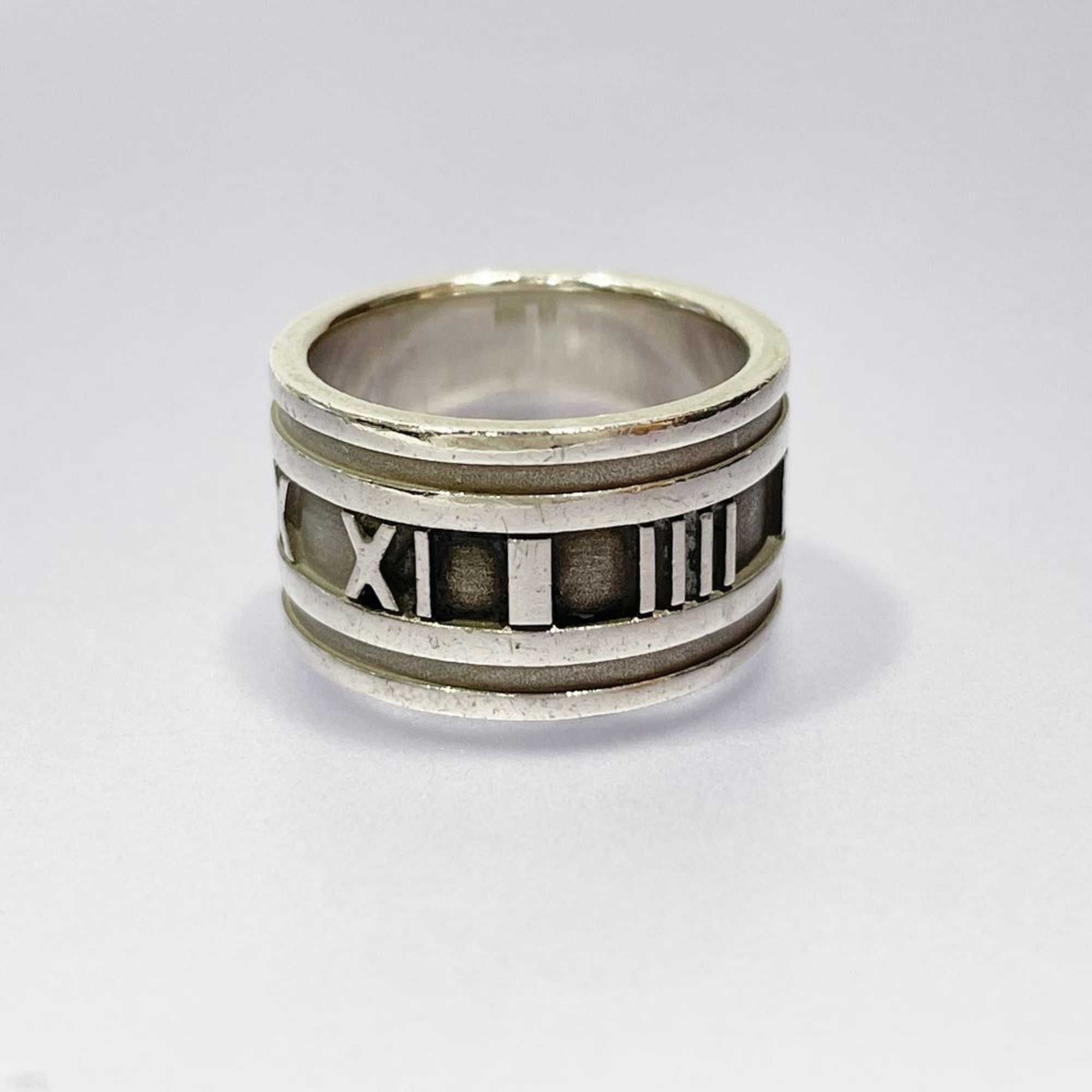 TIFFANY&Co. Tiffany Silver 925 Ring Atlas Men's