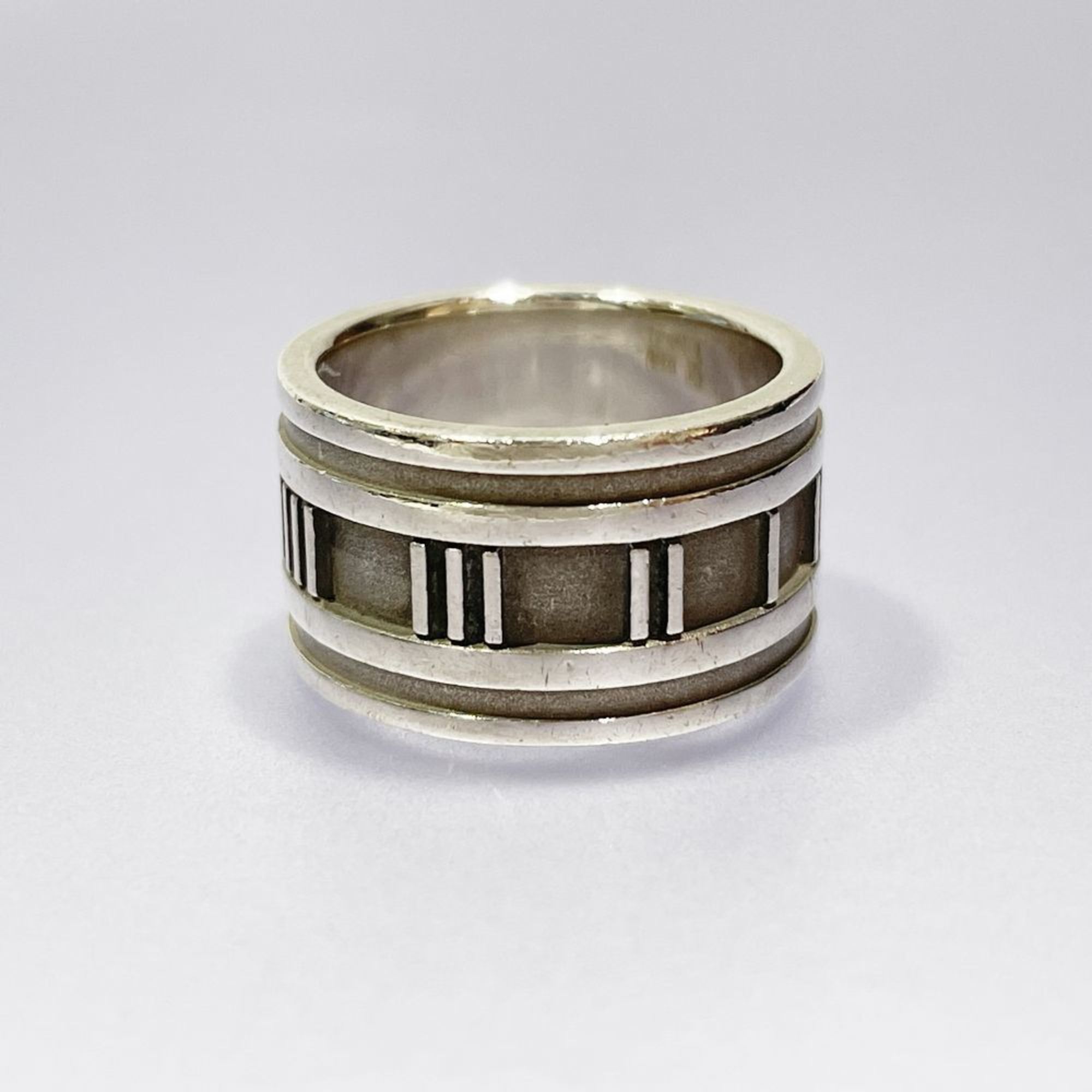 TIFFANY&Co. Tiffany Silver 925 Ring Atlas Men's