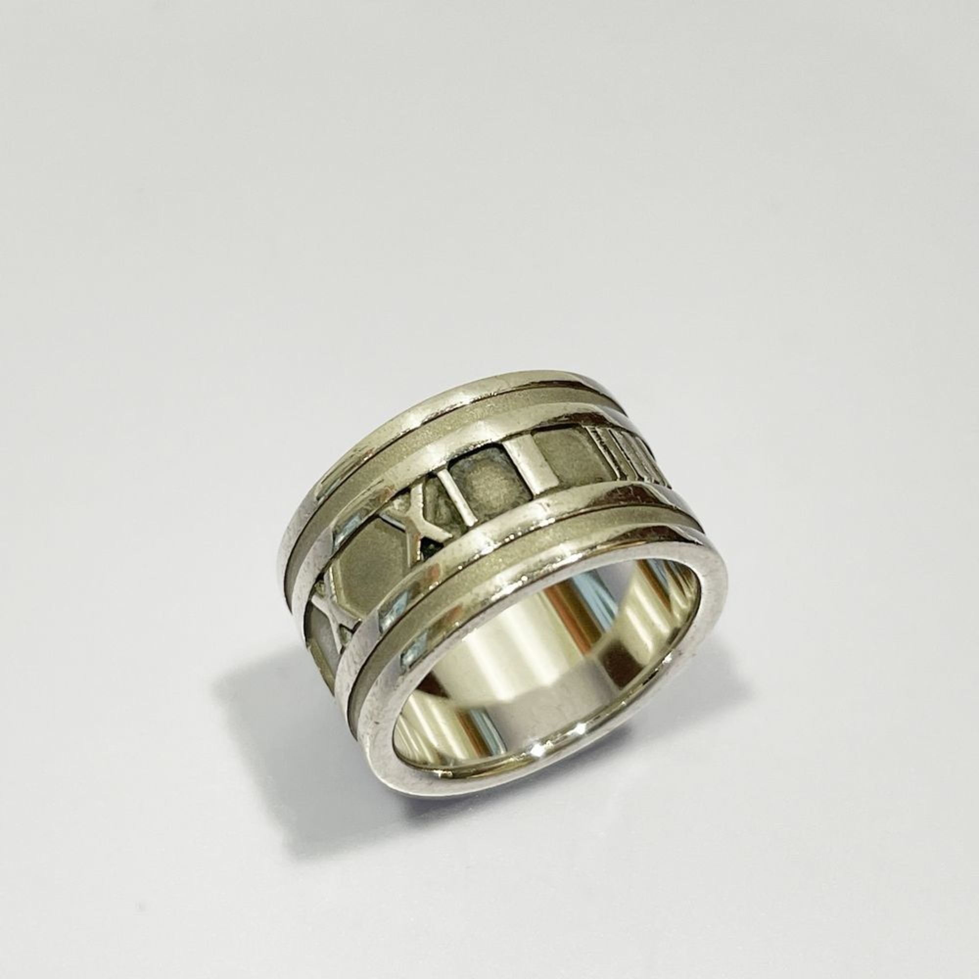 TIFFANY&Co. Tiffany Silver 925 Ring Atlas Men's