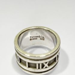 TIFFANY&Co. Tiffany Silver 925 Ring Atlas Men's