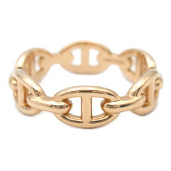 Hermes HERMES Chaine d'Ancre Anchaîne Ring K18PG (pink gold) Women's Rose Gold