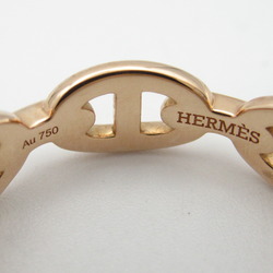 Hermes HERMES Chaine d'Ancre Anchaîne Ring K18PG (pink gold) Women's Rose Gold