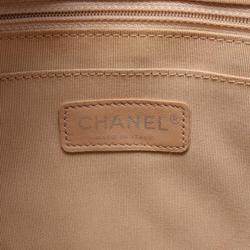 CHANEL Urban Spirit Matelasse Rucksack Backpack Bag Leather Women's Beige