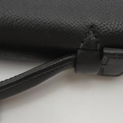 Hermes HERMES Sac a Depeche 27 Bag Epsom Leather Men's Black