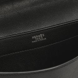 Hermes HERMES Sac a Depeche 27 Bag Epsom Leather Men's Black