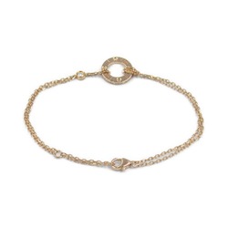 Cartier Love Circle Bracelet, K18PG (pink gold), diamond, ladies, clear