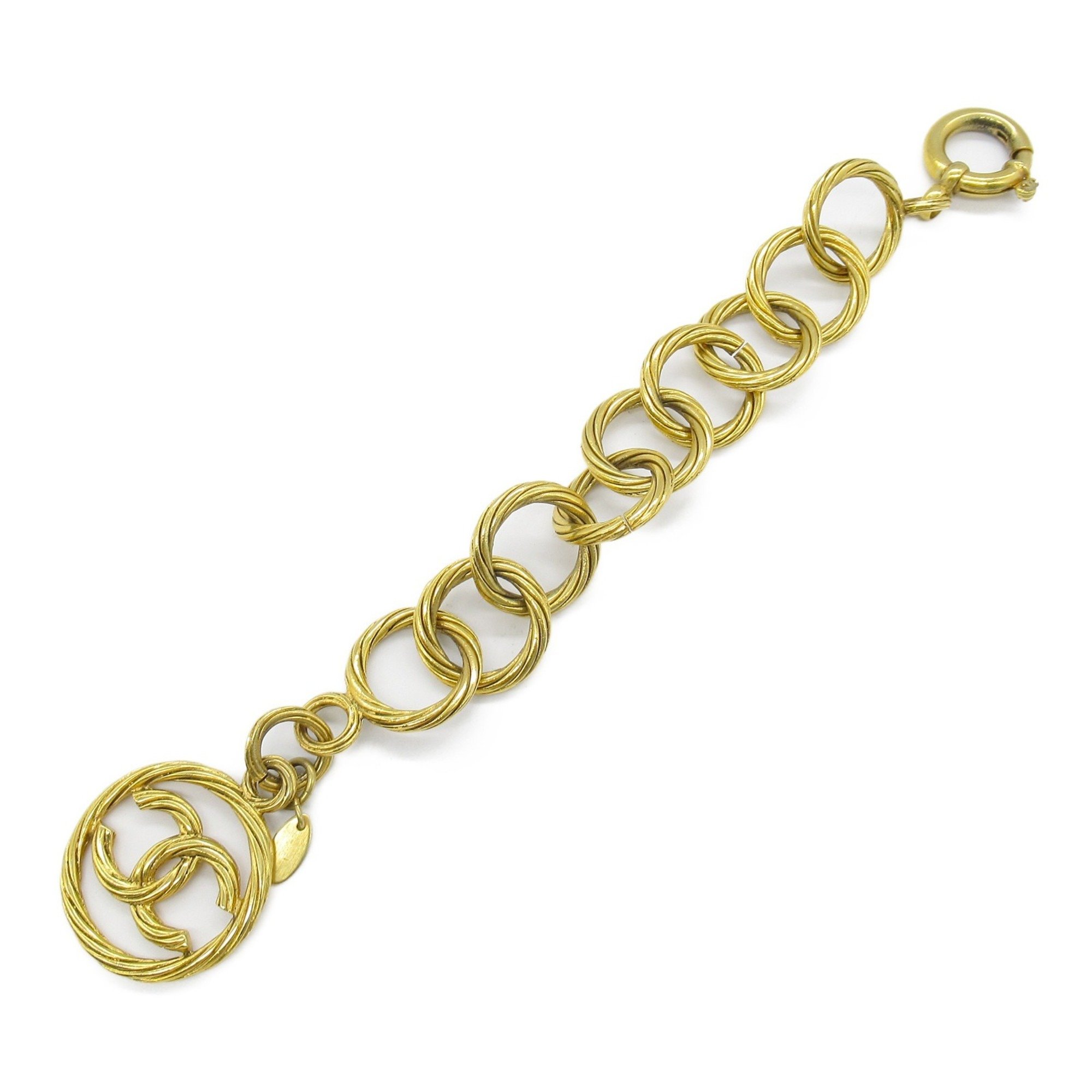 CHANEL Bracelet GP (Gold Plated) Women's Gold 93P