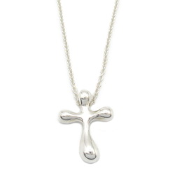 Tiffany & Co. Cross Necklace, Silver 925, Women's,