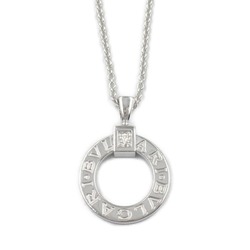 BVLGARI Diamond Necklace K18WG (White Gold) Ladies Clear