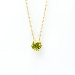 Tiffany Kiss Around Peridot Earrings Yellow Gold (18K) Peridot Men,Women Fashion Pendant Necklace (Yellow Gold)