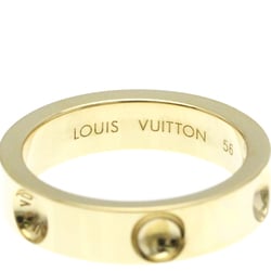 Louis Vuitton Berg Amplant Q9K98D Yellow Gold (18K) Fashion No Stone Band Ring Gold