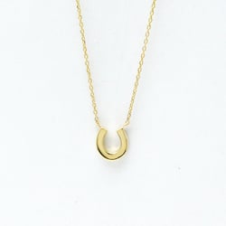 Vendome Aoyama Horseshoe Diamond Necklace Yellow Gold (18K) Diamond Men,Women Fashion Pendant Necklace (Gold)