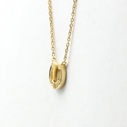 Vendome Aoyama Horseshoe Diamond Necklace Yellow Gold (18K) Diamond Men,Women Fashion Pendant Necklace (Gold)